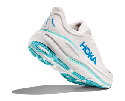 HOKA Men's Bondi 9 - WHITE / HOKA BLUE