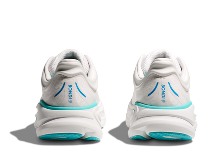 HOKA Men's Bondi 9 - WHITE / HOKA BLUE