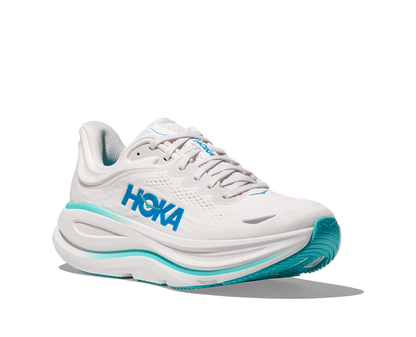 HOKA Men's Bondi 9 - WHITE / HOKA BLUE