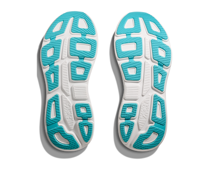HOKA Men's Bondi 9 - WHITE / HOKA BLUE