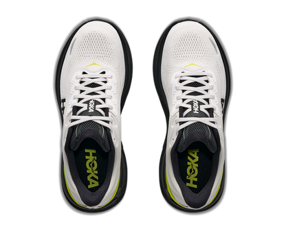 HOKA Men's Bondi 9 - WHITE / CITRUS