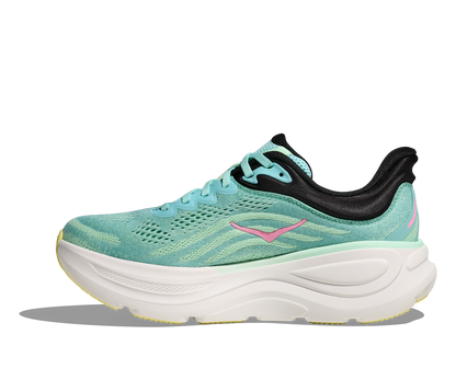 HOKA Women's Bondi 9 - BLUE SPARK / MINT FLUORITE