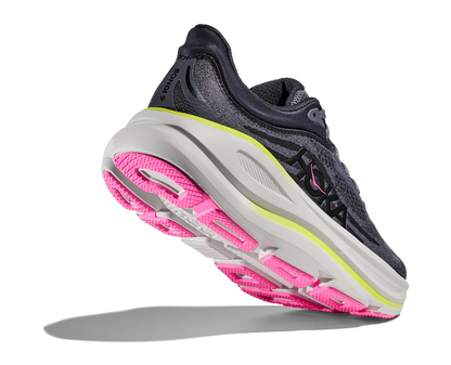 HOKA Women's Bondi 9 - CHARCOAL GREY / GREY SKIES