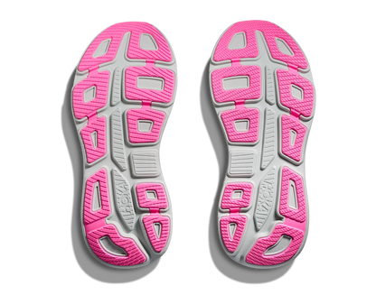 HOKA Women's Bondi 9 - CHARCOAL GREY / GREY SKIES