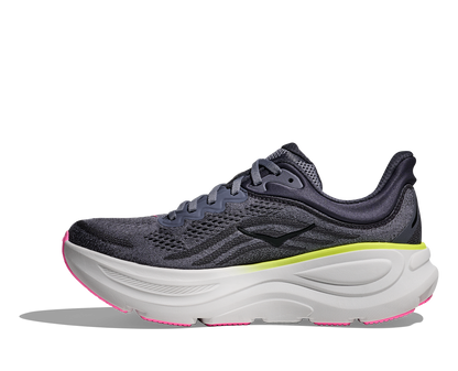 HOKA Women's Bondi 9 - CHARCOAL GREY / GREY SKIES