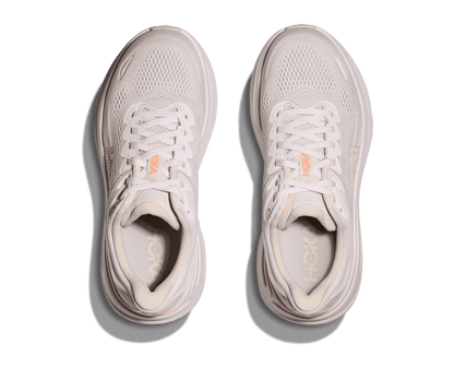 HOKA Women's Bondi 9 - LILAC CREAM / TANGERINE GLOW