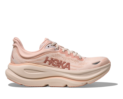 HOKA Women's Bondi 9 - ROSE LATTE / ROSE CREAM