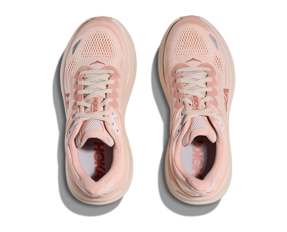 HOKA Women's Bondi 9 - ROSE LATTE / ROSE CREAM