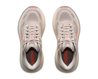 HOKA Women's Bondi 9 - RIVER ROCK GREY / MINERAL ORE (Extra Wide)