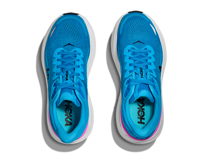 HOKA Women's Bondi 9 - SKYWARD BLUE / NEON FUCHSIA