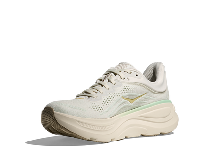 HOKA Women's Bondi 9 - TRUFFLE SALT / SEA GLASS