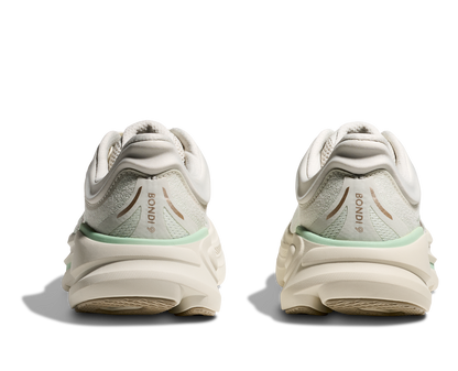 HOKA Women's Bondi 9 - TRUFFLE SALT / SEA GLASS