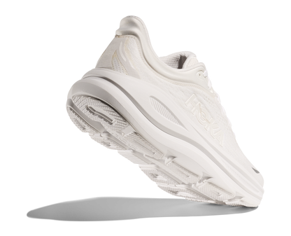 HOKA Women's Bondi 9 - WHITE / WHITE (Wide)