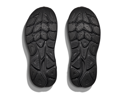 HOKA Men's Clifton 10 - BLACK / BLACK (Wide)