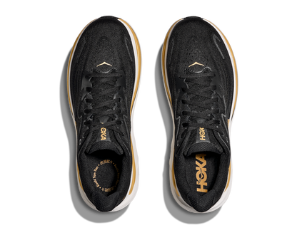 HOKA Men's Clifton 10 - BLACK / GOLD