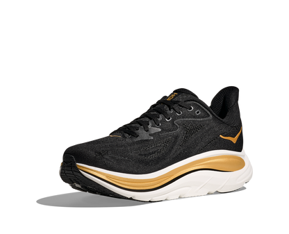 HOKA Men's Clifton 10 - BLACK / GOLD