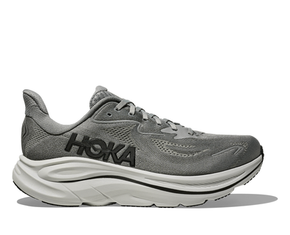 HOKA Men's Clifton 10 - GALACTIC GREY / ASTEROID (Wide)