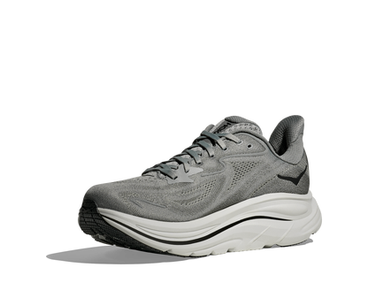 HOKA Men's Clifton 10 - GALACTIC GREY / ASTEROID (Wide)