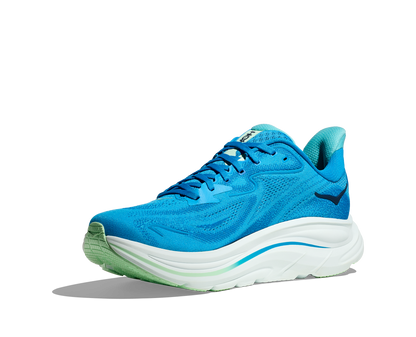 HOKA Men's Clifton 10 - HOKA BLUE / SKYWARD BLUE (Wide)