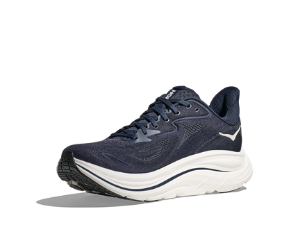 HOKA Men's Clifton 10 - NAVY / WHITE (Wide)