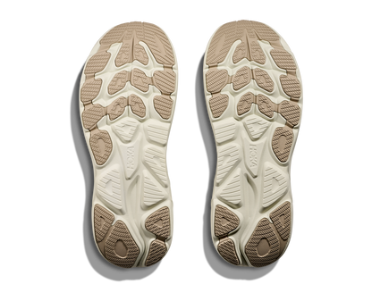 HOKA Men's Clifton 10 - RAW LINEN / STONE (Wide)