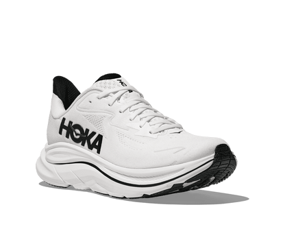 HOKA Men's Clifton 10 - WHITE / BLACK