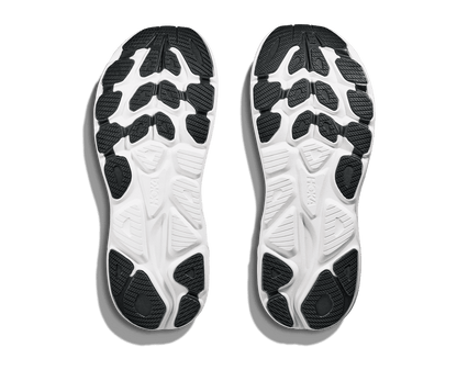 HOKA Men's Clifton 10 - WHITE / BLACK