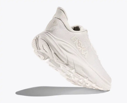 HOKA Women's Clifton 10 - WHITE / WHITE (Extra Wide)