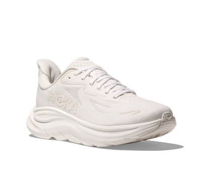 HOKA Women's Clifton 10 - WHITE / WHITE (Wide)