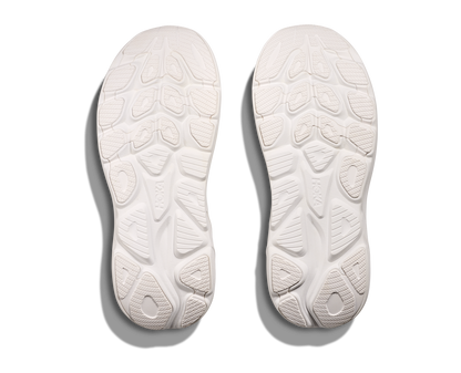 HOKA Women's Clifton 10 - WHITE / WHITE (Wide)
