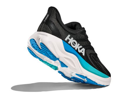 HOKA Men's Arahi 8 - BLACK / SKYWARD BLUE