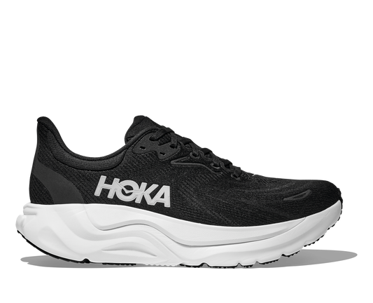 HOKA Men's Arahi 8 - BLACK / WHITE