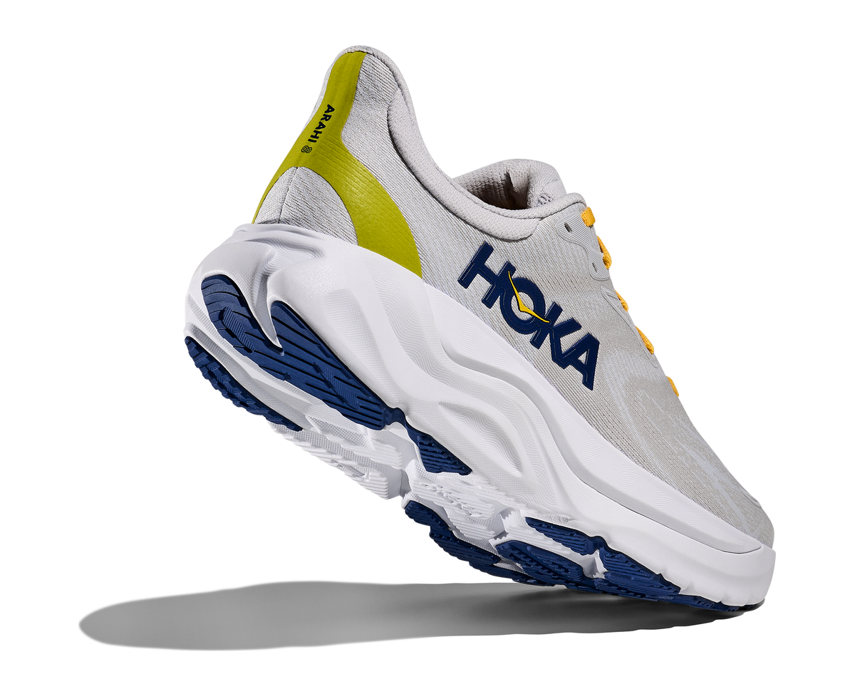 HOKA Men's Arahi 8 - STARDUST / COSMIC GREY (Wide)