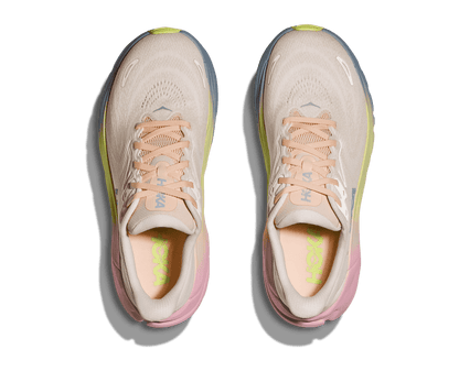 HOKA Women's Arahi 8 - ALABASTER / TANGERINE GLOW