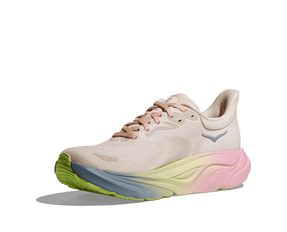HOKA Women's Arahi 8 - ALABASTER / TANGERINE GLOW