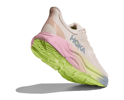 HOKA Women's Arahi 8 - ALABASTER / TANGERINE GLOW