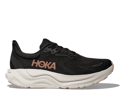 HOKA Women's Arahi 8 - BLACK / ROSE GOLD