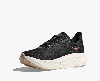 HOKA Women's Arahi 8 - BLACK / ROSE GOLD (Wide)