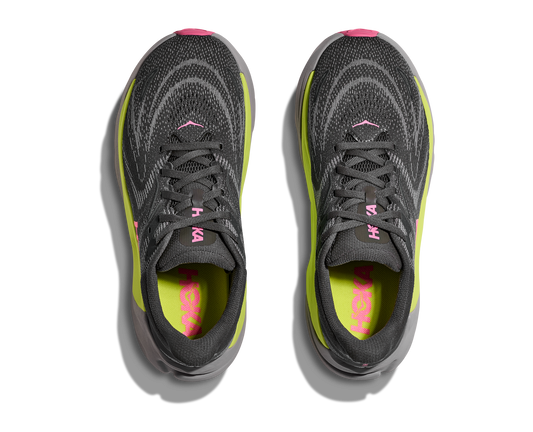 HOKA Women's Arahi 8 - CHARCOAL GREY / GREY SKIES