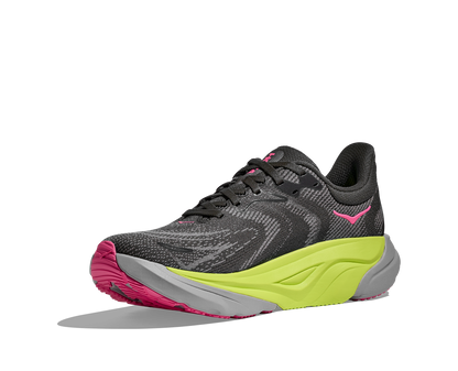 HOKA Women's Arahi 8 - CHARCOAL GREY / GREY SKIES