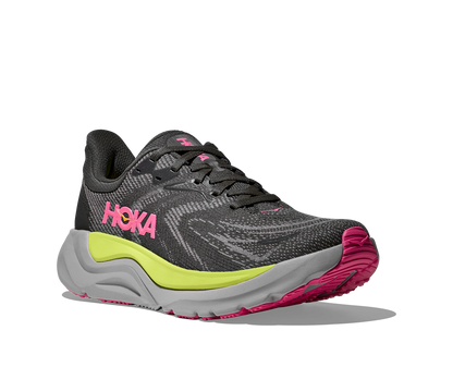 HOKA Women's Arahi 8 - CHARCOAL GREY / GREY SKIES