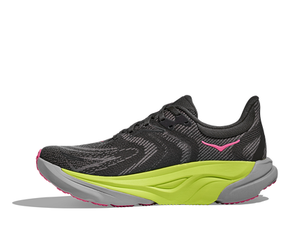 HOKA Women's Arahi 8 - CHARCOAL GREY / GREY SKIES