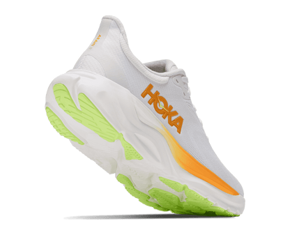 HOKA Women's Arahi 8 - FROST / SOLAR FLARE