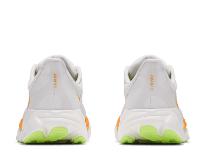 HOKA Women's Arahi 8 - FROST / SOLAR FLARE
