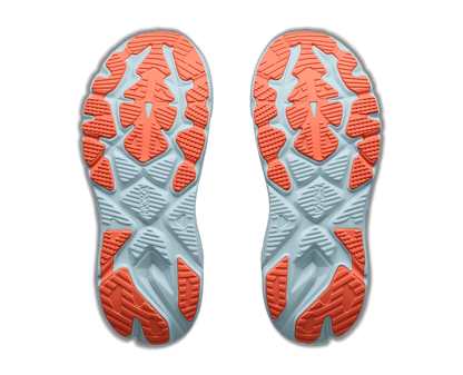 HOKA Women's Arahi 8 - GLIMMERING BLUE / NEON CANTALOUPE