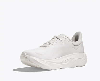 HOKA Women's Arahi 8 - WHITE / WHITE (Wide)