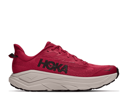 HOKA Men's Challenger 8 - RED AGATE / RIVER ROCK GREY