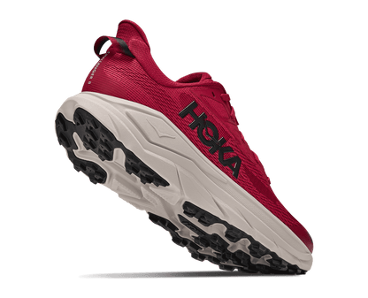 HOKA Men's Challenger 8 - RED AGATE / RIVER ROCK GREY