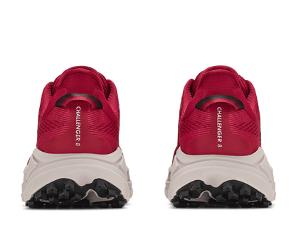 HOKA Men's Challenger 8 - RED AGATE / RIVER ROCK GREY