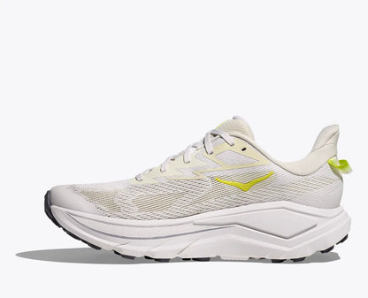 HOKA Men's Challenger 8 - WHITE / NEON HOKA CITRUS